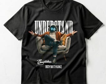 Unisex - BoyWithUke Understand-skjorta, BoyWithUke-skjorta, BoyWithUke-t-shirt, vintagebandskjorta, grafisk t-shirt