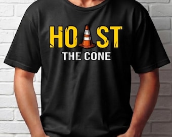 Unisex - Hoist The Cone-tröja, Pittsburgh basebollfan-t-shirt, Pittsburgh Pirates-t-shirt, basebolltröja, Pittsburgh Pirates-tröja