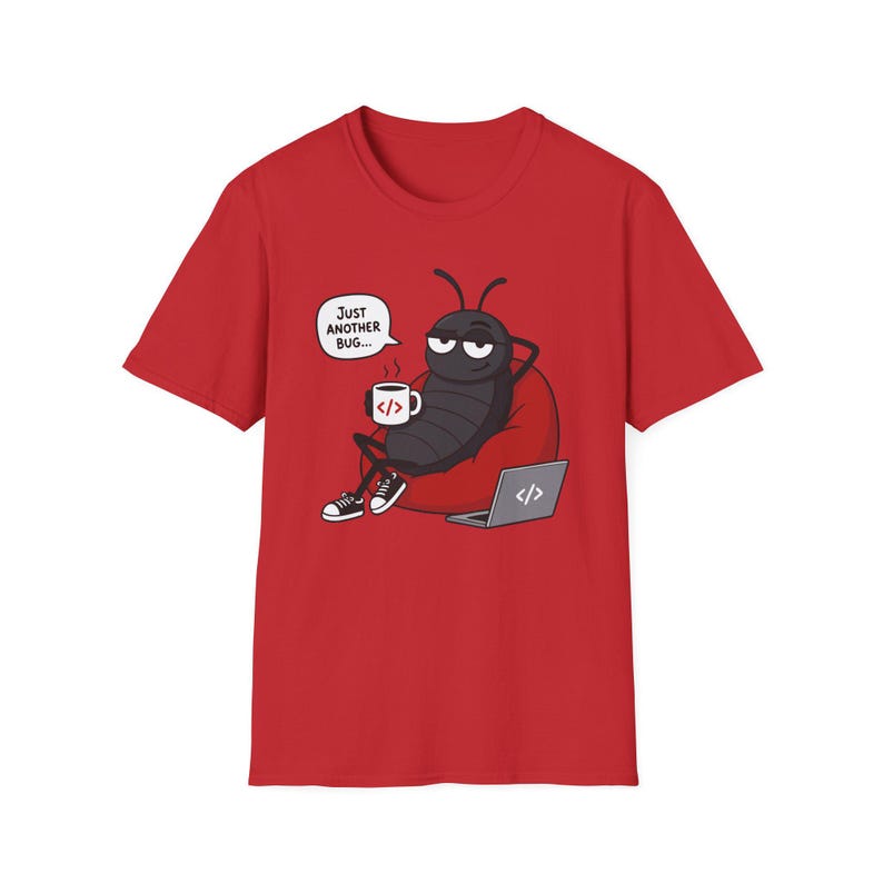 Just Another Bug Shirt, Programmer Humor T-Shirt, Software Engineer Gift, Developer Coding Graphic Tee, Tech Humor Unisex Shirt image 14