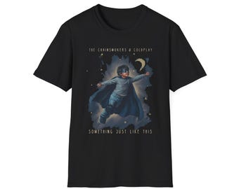 Unisex - Coldplay Something Just Like This Shirt, Coldplay T-Shirt, Coldplay Tee