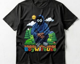 Unisex - BoyWithUke rolig t-shirt, BoyWithUke-tröja, BoyWithUke-t-shirt, vintagebandtröja, grafisk t-shirt