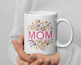 Mom Gifts, Ceramic Mugs, Gift Ideas, Custom, Made to Order,  Gifts for Her, Gift Ideas, One-of-a-Kind, personalized gifts