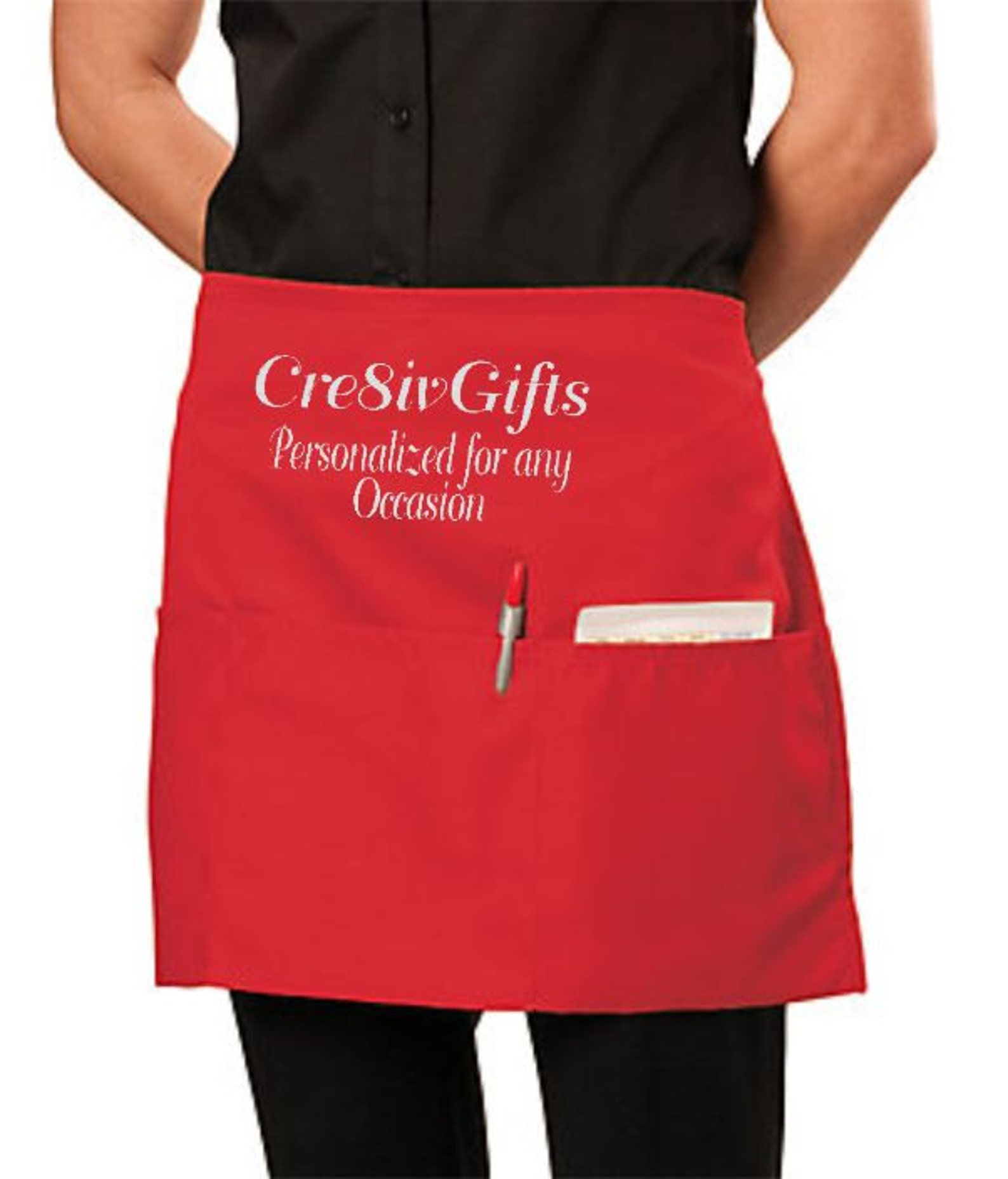 Vendor Apron Cash Apron Half Apron Craft Show Apron Etsy