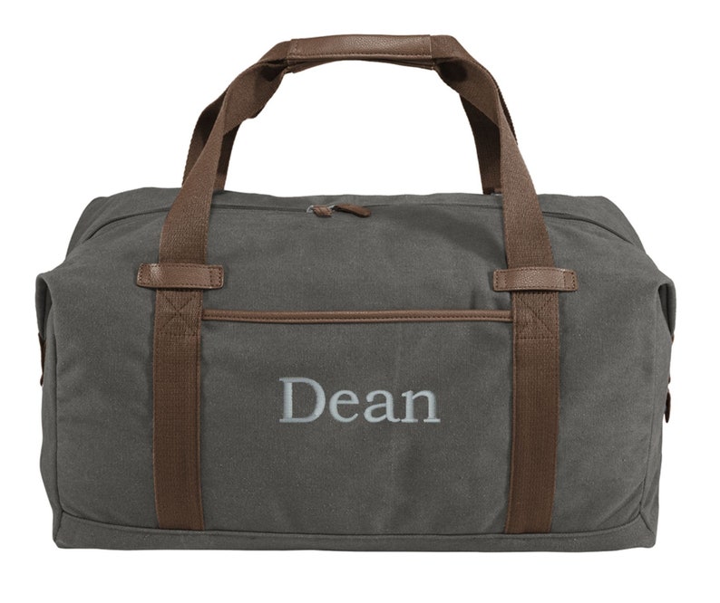 canvas gym bag