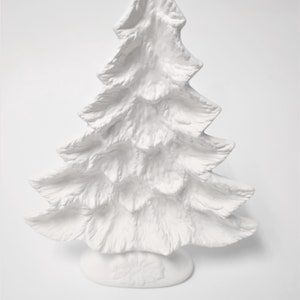 Christmas Flat Tree Ready to Paint.Ceramic Bisque U-Paint Ceramic Flat Tree.Unique Christmas Tree.Olga&#39;s Treasures Shop