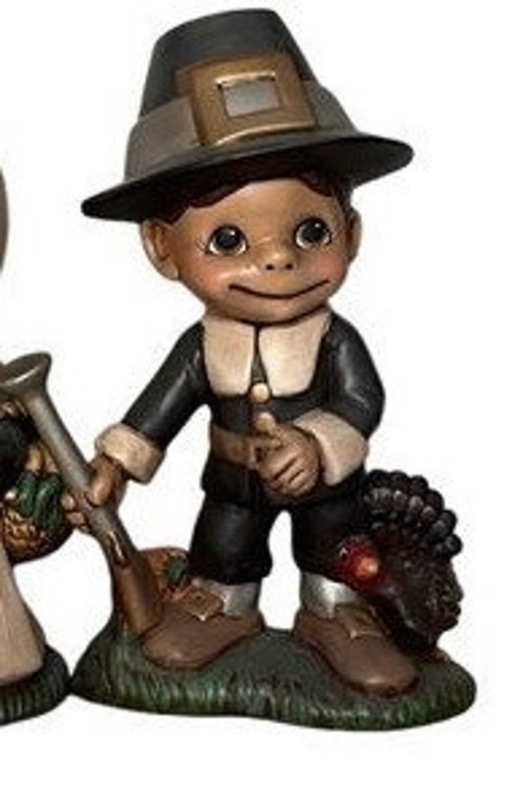 Ready to Paint Atlantic Smiley Leprechaun. Unpainted Ceramic Irish