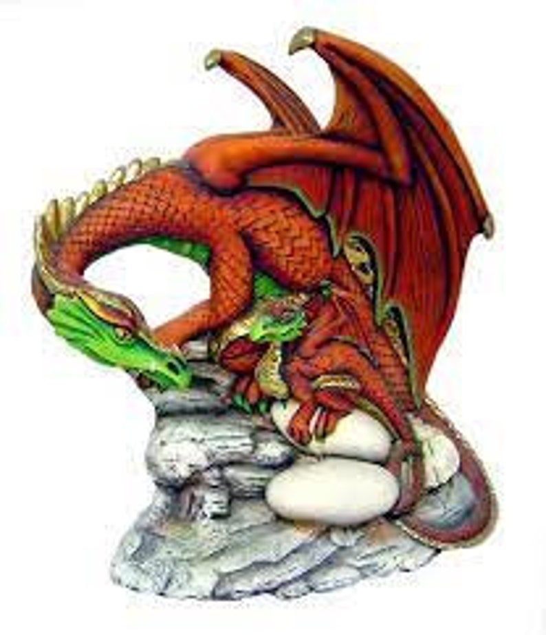 Dragon. Ready to Paint Dragon on a Rock. Unpainted Ceramic Etsy