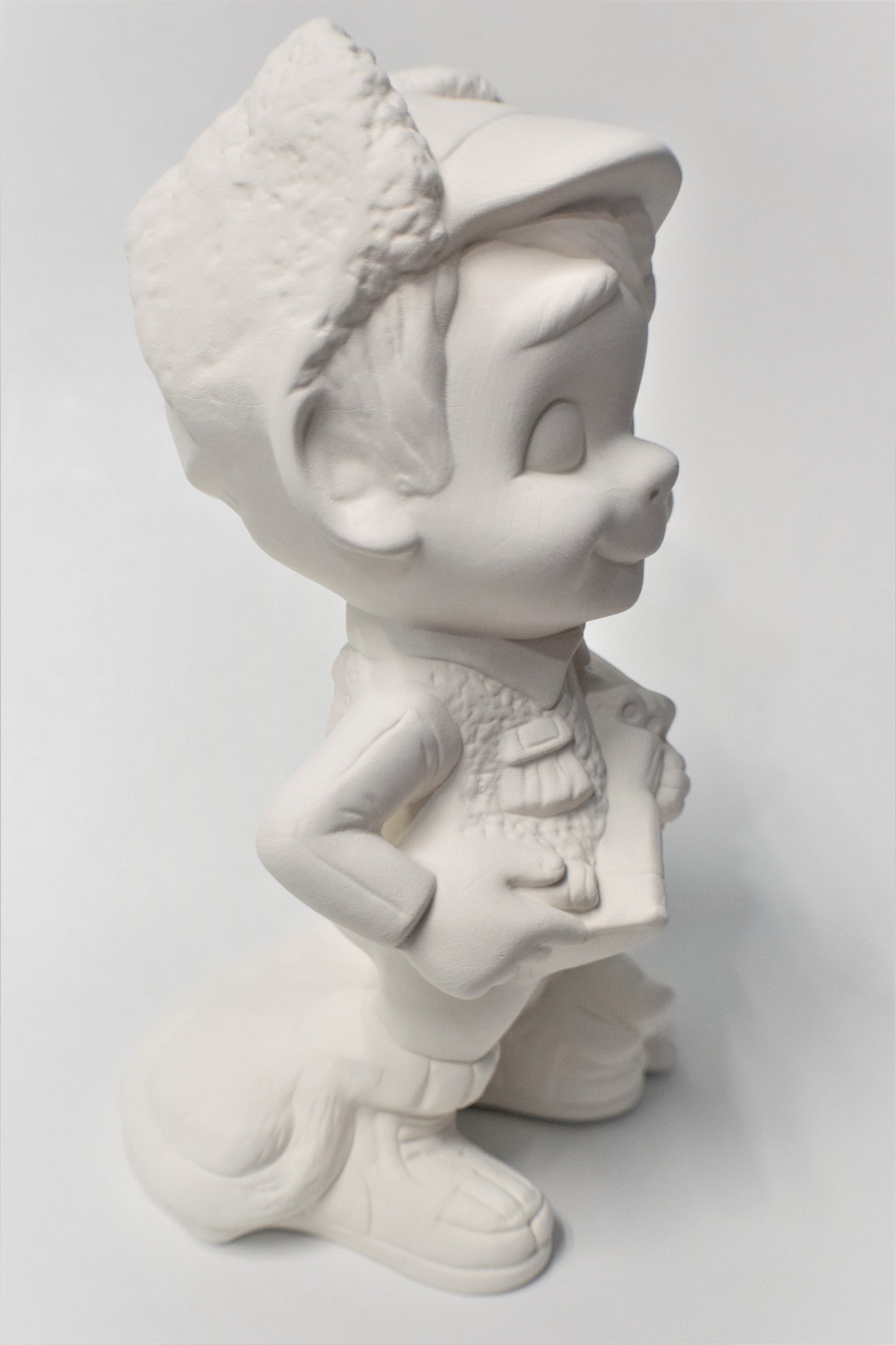 Atlantic Ceramic Mold Smiley Hunter.ready to Paint Ceramic - Etsy