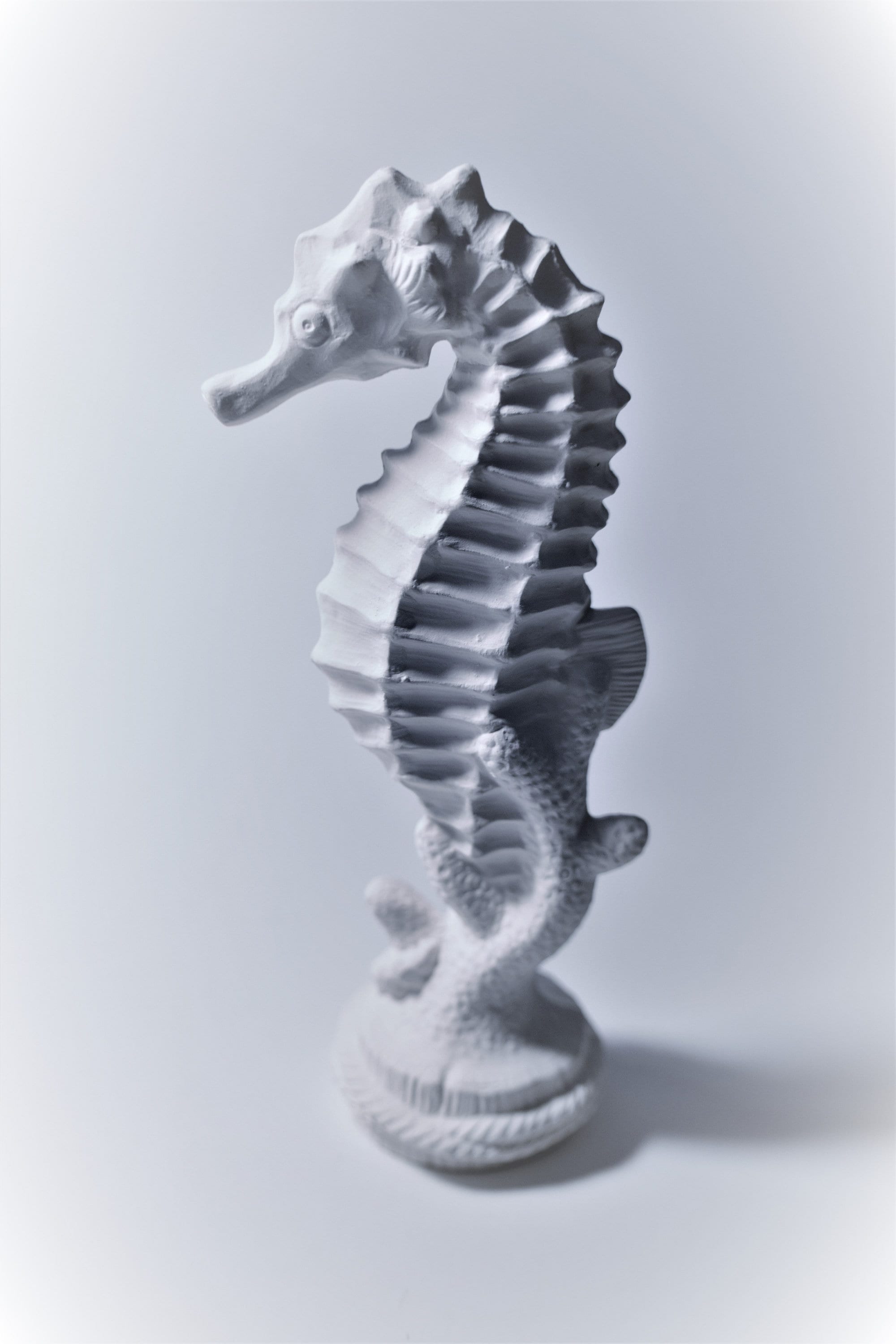 Seahorse.ceramic Seahorse Unpainted.ready to Paint Ceramic