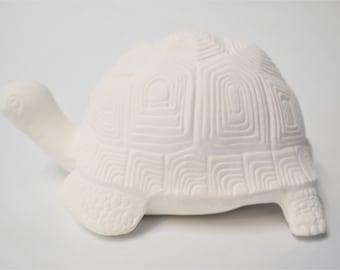 Turtle Bisque .Ceramic Bisque Turtle .Ready to Paint Turtle Figurine.Turtle Statue. Ceramic Turtle statue.Olga's Treasures Shop
