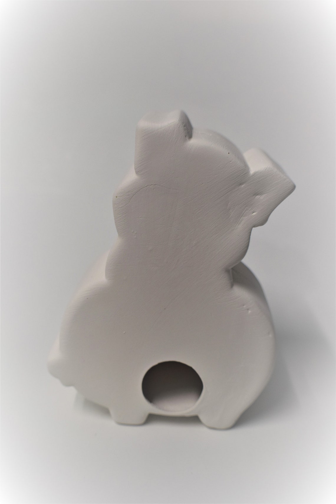 Piggy Bank Ready to Paint.Unpainted Ceramic Bisque Etsy