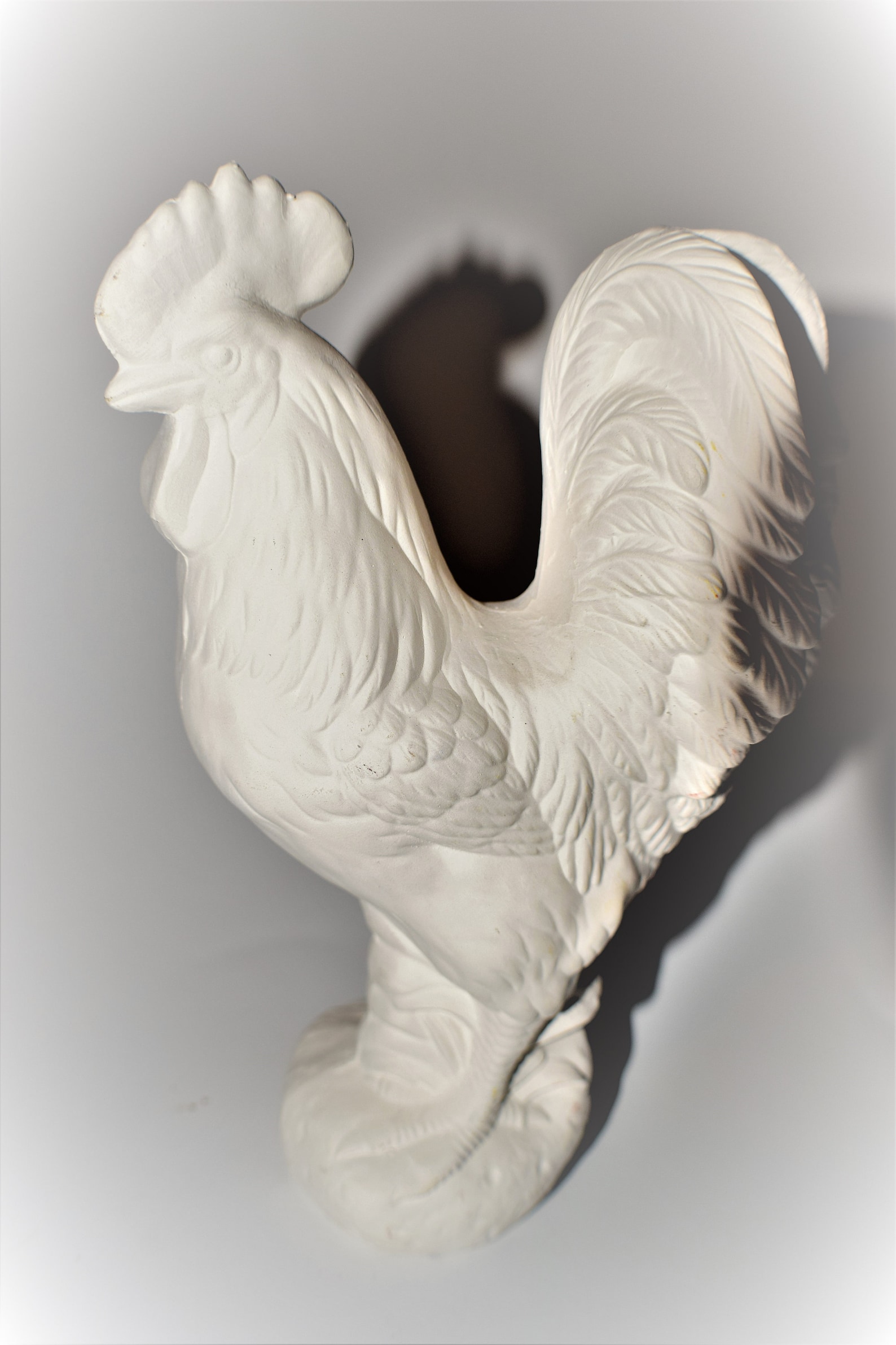 Rooster.ready to Paint Ceramic Rooster.unpainted Ceramic Etsy