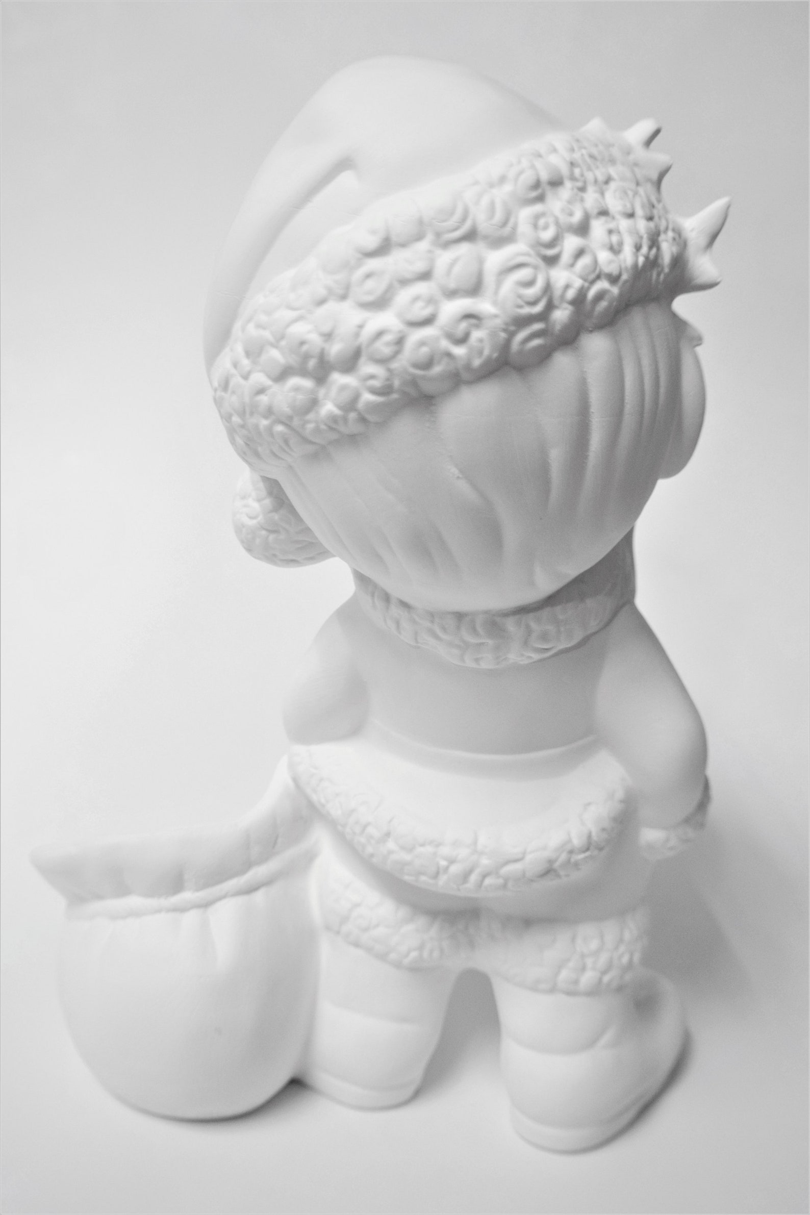 Ceramic Bisque Smiley Figurine. Atlantic Ceramic Mold Smiley Etsy