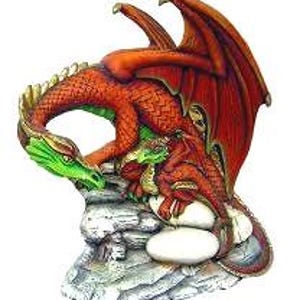 Dragon. Ready to Paint Dragon on a Rock. Unpainted Ceramic Dragon. Ceramic U-Paint Dragon. Olga&#39;s Treasures Shop