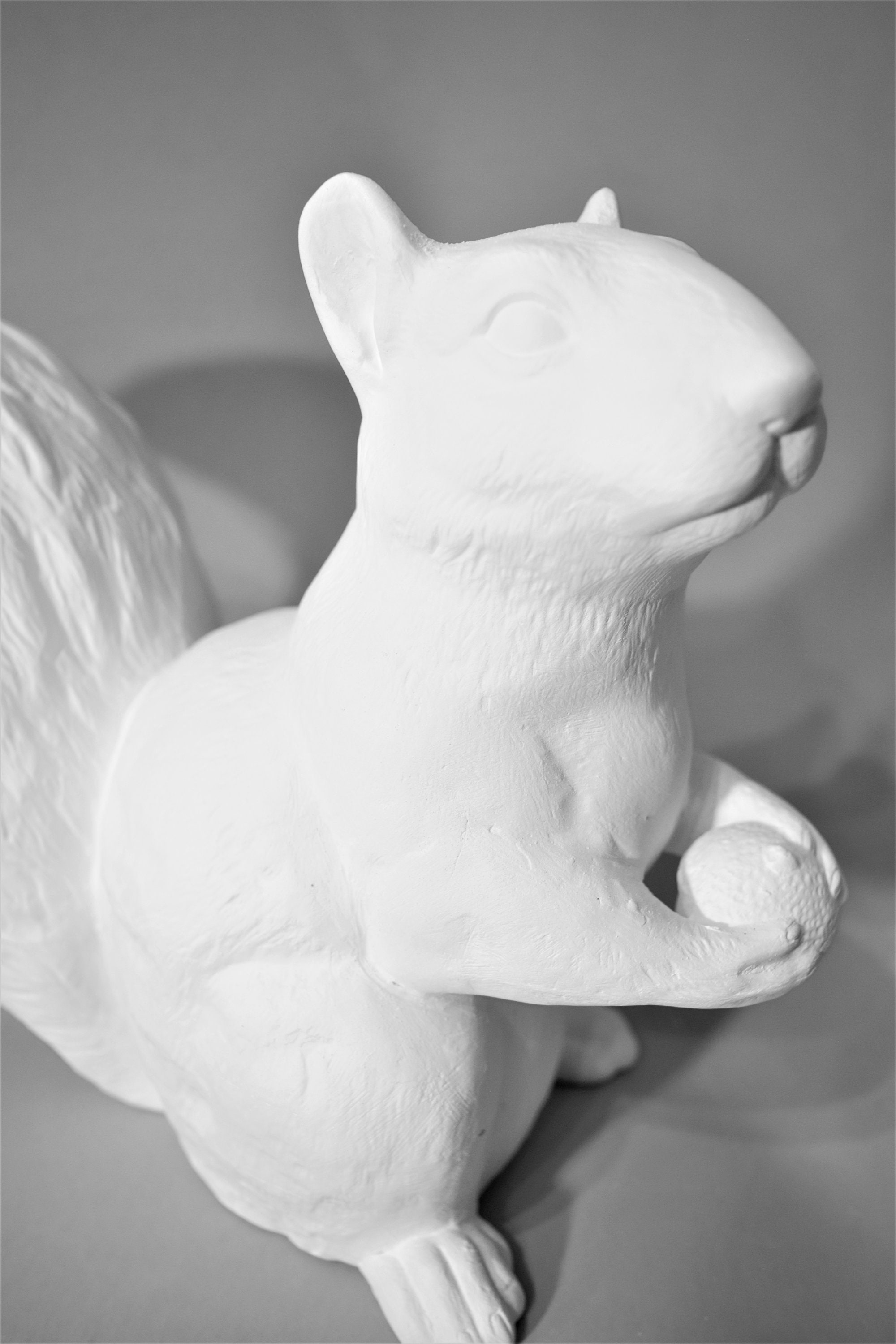 Large Ceramic Bisques Squirrel. Unpainted Ceramic Bisque Etsy