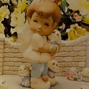 Ready to Paint Donas Sweet Tot Pixie. Unpainted Sweet Tot Girl with Mushrooms. Cute Bisque Figurine Girl. Olgas Treasures Shop.