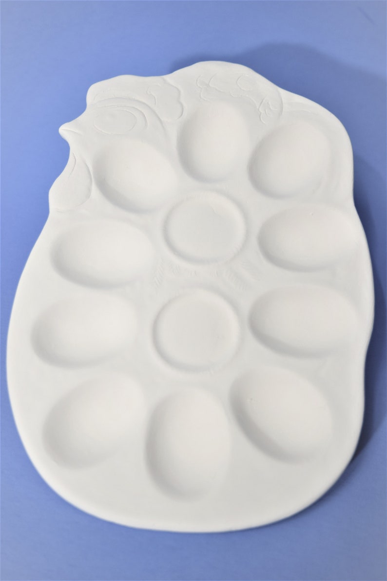 Egg Holder Ready to Paint.UPaint Ceramic Egg Holder Etsy