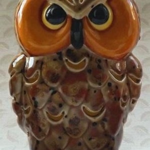 Owl.Ceramic Bisque Owl.Ready To Paint Owl.Tall Owl.Ceramic Bisque Owl.Paint you Own Ceramic.Olga&#39;s Treasures Shop
