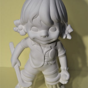 Ceramic Smiley Girl Hockey Ready to Paint.Unpainted Ceramic Bisque Atlantic Mold Smiley Girl Hockey.Olga&#39;s Treasures Shop
