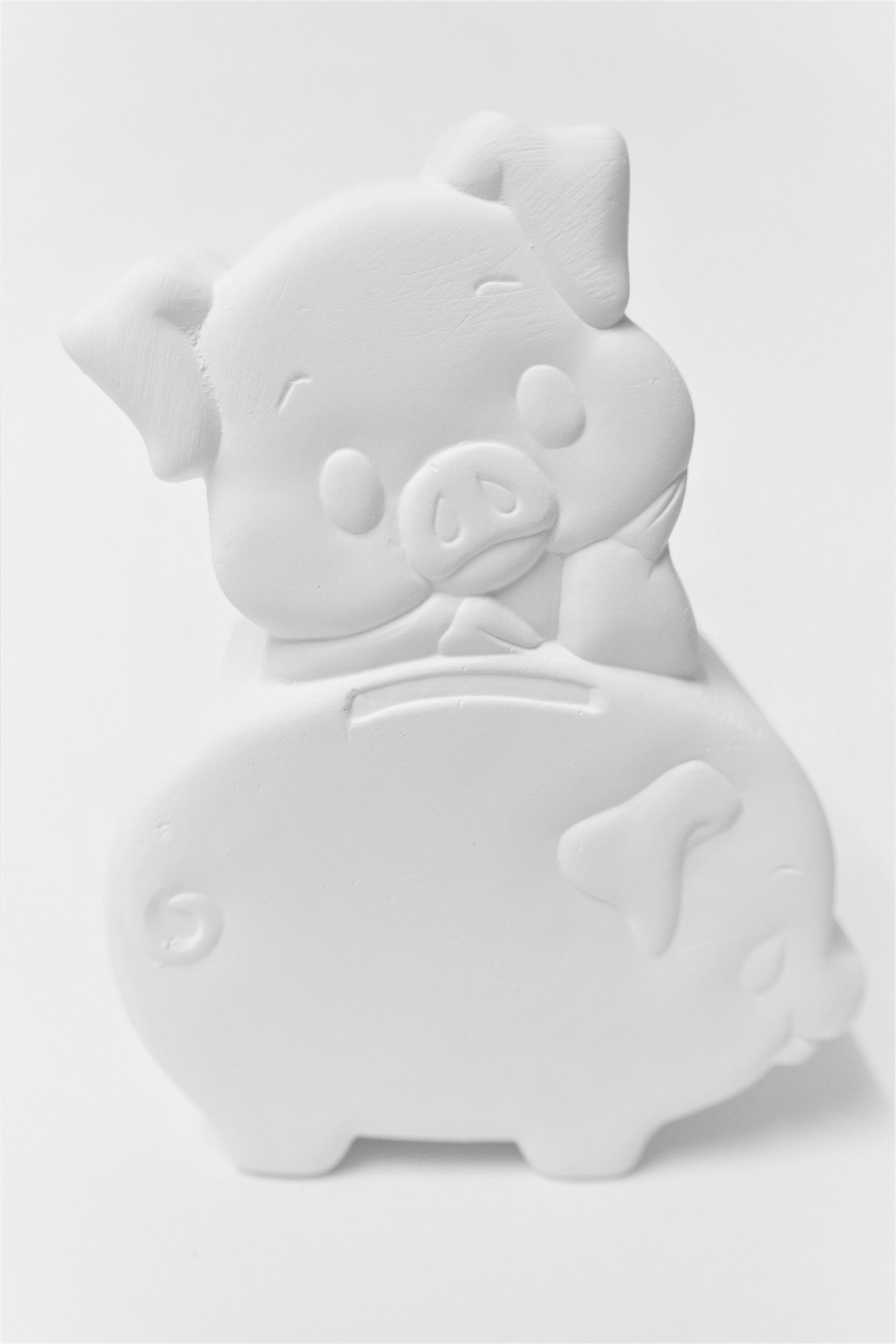 Piggy Bank Ready to Paint.Unpainted Ceramic Bisque Etsy