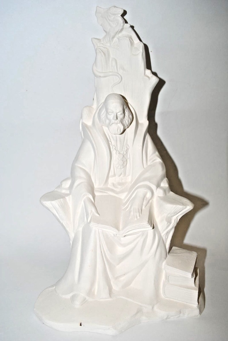 Ceramic Summer Wizard.ready-to-paint 