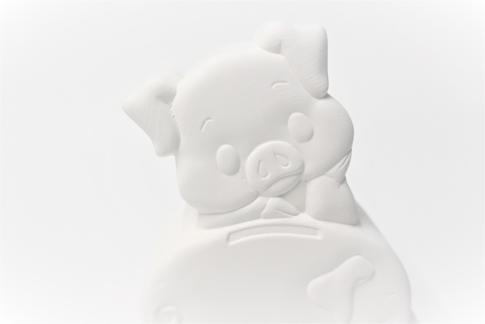 Piggy Bank Ready to Paint.Unpainted Ceramic Bisque Etsy