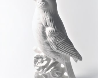 Cardinal Bird Ready to Paint.Unpainted Ceramic Bird.Paint Your Own Ceramic Bird.Olga&#39;s Treasures Shop