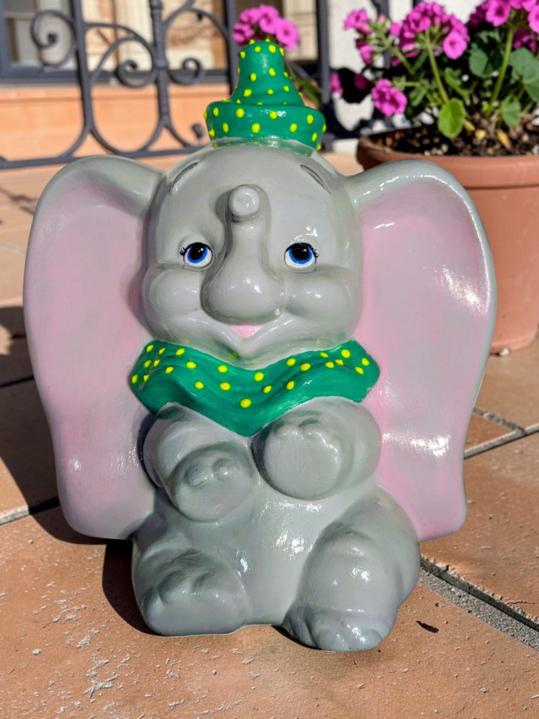 Dumbo Ceramic Bisque Ready to Paint Casting Mold 7