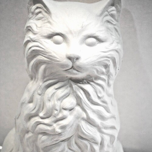 Longview 806 Ceramic Cat Bisque ready to Paint Etsy