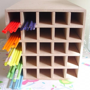 Glass Rod Storage Boxes (Compact size) - For glass artists, lamp working tools