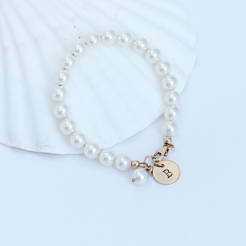 Flower Girl thank you gift Flower Girl Bracelet Etsy