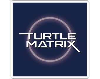 TURTLE MATRIX | Logo Sticker