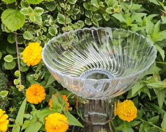 Birdbath, Bird Feeder, Butterfly or Honeybee Waterer, Fountain Bowl, Upcycled Décor