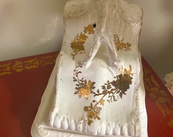 Antique Cheese or Butter Dish by Wessell Ludwig