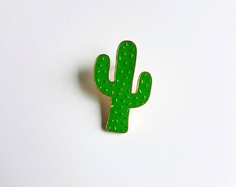 HOLLP Cactus Brooch Pins Enamel Lapel Pin Pearls Cactus Themed Gifts Cactus Jewelry Plant Plant Lover