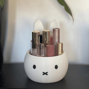 3D-printad kaninkruka - Miffy-inspirerad