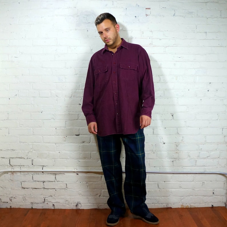 vintage ll bean chamois shirt