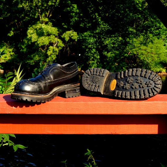 Vintage Brogues • Muro Welt • Steel Toe • Chunky Sole • Punk Vintage Brogues • Muro Welt • Steel Toe • Chunky Sole • Punk