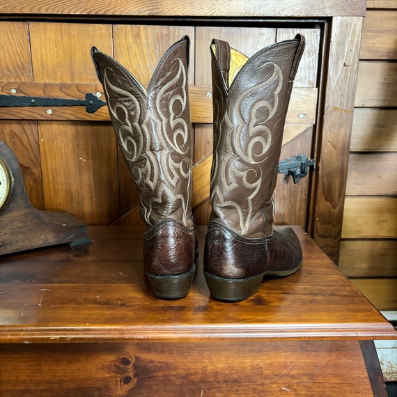 Vintage Cowboy Boots | 1980s | Nocona Boots | Bro… - image 6