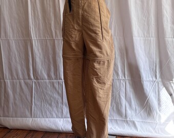 Vintage 2006 • The North Face • Tekware Convertible Hiking Pants • XL • Khaki • Zip Off • Cargo Pants / Shorts •  NWT Deadstock