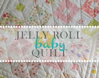 Jelly Roll Baby Quilt