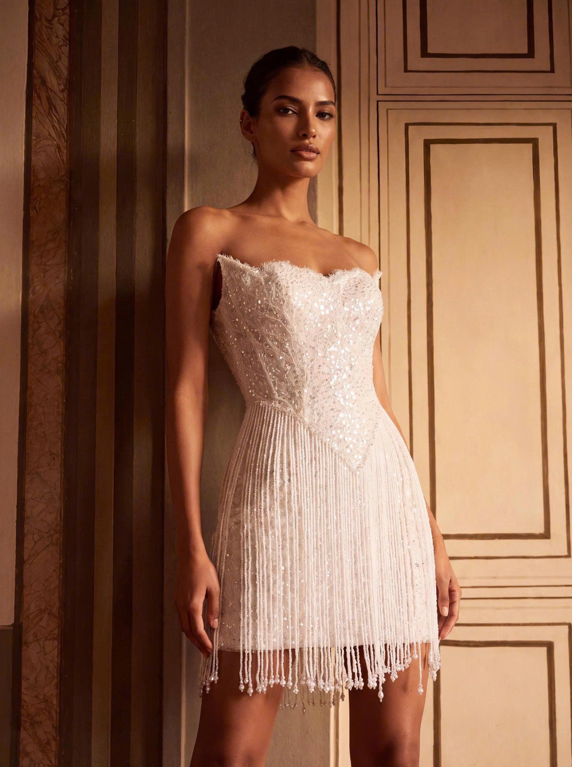 Beaded Afterparty Dress
