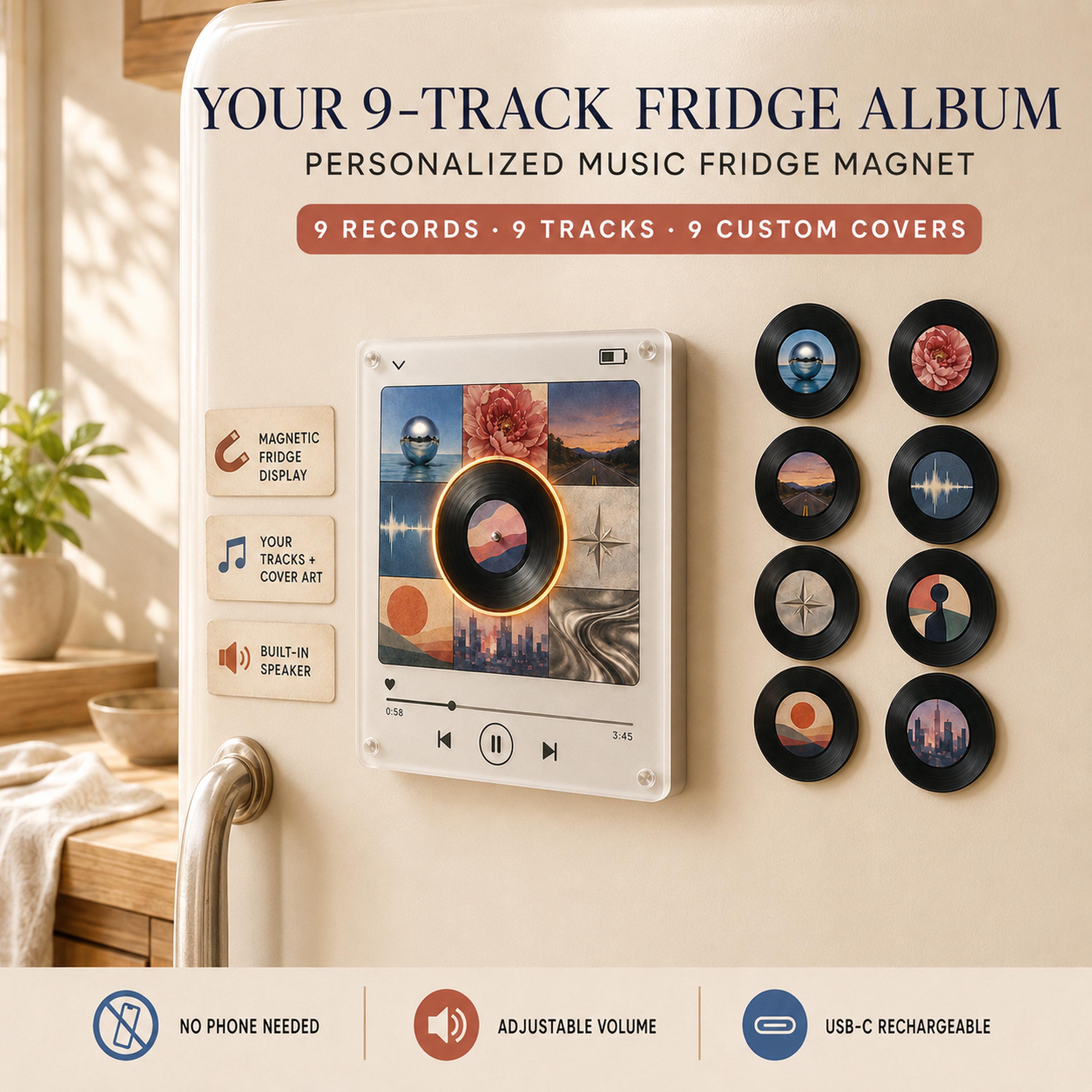 Bts Refrigerator Magnet Music Player - Etsy