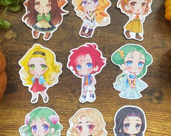 Farming Sim Girls Stickers ~ Harvest Moon DS
