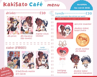 KakiSato Cafe ~ 2026 Merch Collection