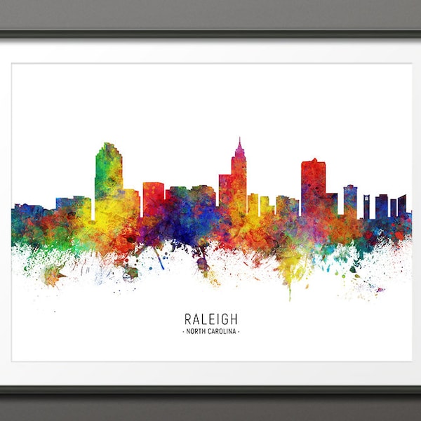 Raleigh Art Canvas - Etsy