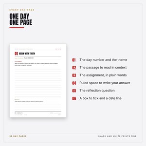 Desafio de 30 Dias de Prestação de Contas em PDF para Imprimir | Livro Devocional para Homens Cristãos | Diário Bíblico Diário | Download Imediato imagem 4