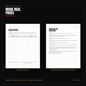 Anger and Self-Control Workbook Printable | Christian Men Escalation Map, Pause Plan, Incident Log, Repair Tracker | PDF Download image 5