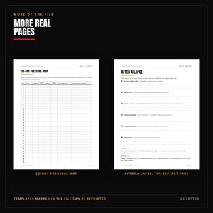 Kit di pianificazione per combattere le tentazioni stampabile / Tracker per uomini cristiani, piani "Se allora", scheda da portafoglio, tracker di purezza / Download PDF immagine 5