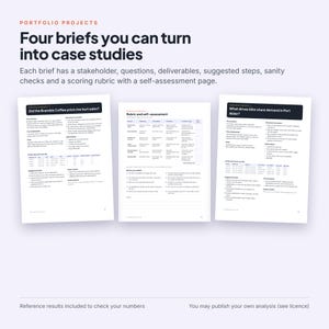 Data Analytics Course PDF with SQL Exercises, Messy Practice Datasets, Answer Keys and 4 Portfolio Projects, Beginner Analyst Training image 6